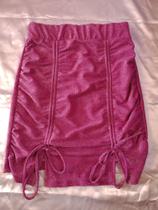 Saia lurex drapeada gerbb