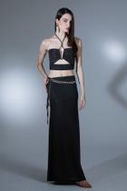 Saia lurex transpasssada all is love