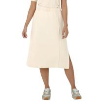 Saia malwee moletom midi feminino ref: mal1000127047