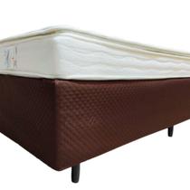 Saia Matelada Queen Box com Elástico Micropercal Cama Baú