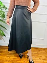 Saia material sintético Envelope Longa Transpassada De Amarrar 113824