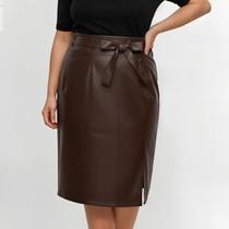 Saia material sintético Evangélica Com Lacinho Plus Size 46 / 48