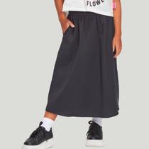 Saia Midi de Tricoline - Bambollina Saia Midi de Tricoline - Bambollina