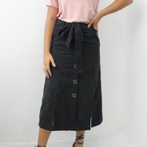 Saia midi em microtel modus e manias Saia midi em microtel modus e manias