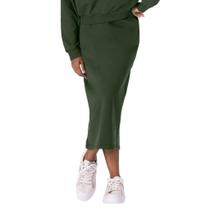 Saia Midi Feminina com Fenda nas Costas Ref.119500