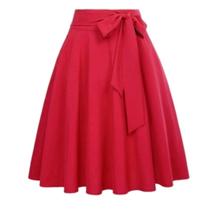 Saia Midi Gode Envelope Moda Evangélica