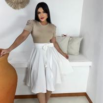 Saia Midi Godê Moda Evangélica Feminina