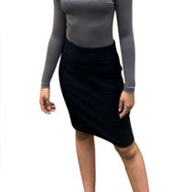 Saia Midi Lápis bengaline moda evangélica feminina