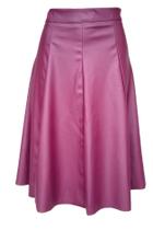 Saia midi moda evangelica rodada