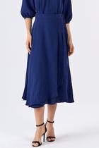 Saia Midi PKS Pareô Azul Marinho Saia Midi PKS Pareô Azul Marinho