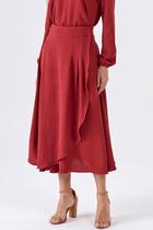 Saia Midi PKS Pareô Terracota Saia Midi PKS Pareô Terracota