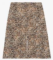 Saia Midi Plus Size em Viscotorcion Secret Glam Bege Saia Midi Plus Size em Viscotorcion Secret Glam Bege