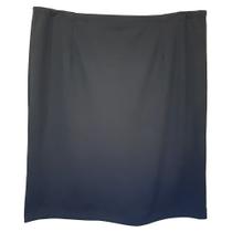 Saia Midi Preta Tamanho G1 Plus Size Rethi