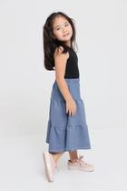 Saia Midi Três Marias Infantil Menina