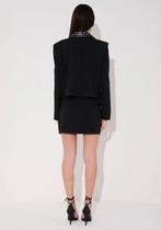 Saia mini com tachas myft feminino Saia mini com tachas myft feminino