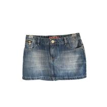 Saia Mini Missbella Jeans Medio