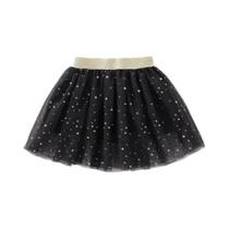 Saia Mini Tutu De Algodão Com Renda Para Meninas, Com Estrelas E Glitter, Para Festas De Aniversário