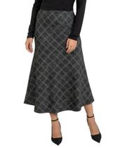 Saía miravest evasê feminino ref: mir252488 Saía miravest evasê feminino ref: mir252488