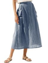 Saia MISSACTIVER, cintura elástica, xadrez, vintage para mulheres Saia MISSACTIVER, cintura elástica, xadrez, vintage para mulheres
