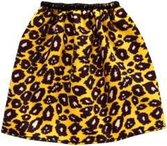 Saia moderna Barbie Fashions 6 Cheetah Print para boneca