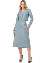 Saia Nevada Couro Legítimo Pele Mania - PS4354