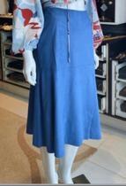 Saia Nobuk Azul Saia Nobuk Azul