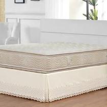 Saia p Cama Box Solteiro Probox Laise 180 Fios Lavive Palha