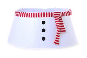 Saia para Árvore de Natal Snowman Poliéster 1 PC 38 x 54 x 26cm Decoração