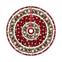 Saia Para Árvore De Natal Xadrez Vermelha E Preta Com Flocos De Neve VIKAMA Divine Ambiance Cushion Saia Para Árvore De Natal Xadrez Vermelha E Preta Com Flocos De Neve VIKAMA Divine Ambiance Cushion