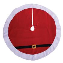 Saia para Árvore em Veludo Cinto Noel 110cm Decoração de Natal Saia para Árvore em Veludo Cinto Noel 110cm Decoração de Natal