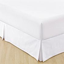 Saia Para Cama Box Casal Com Pregas Admirare