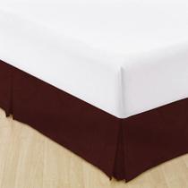 Saia Para Cama Box Casal Jacquard Admirare