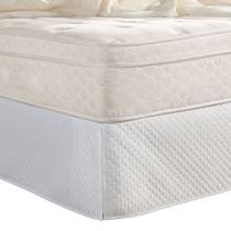 Saia Para Cama Box Casal Padrão Pratic Matelada 1 Peça - Branco