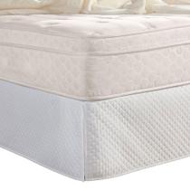 Saia Para Cama Box Casal Padrão Pratic Matelada 1 Peça Branco Saia Para Cama Box Casal Padrão Pratic Matelada 1 Peça Branco