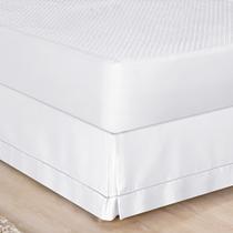 Saia Para Cama Box Casal Percale 200 Fios 01 Peça