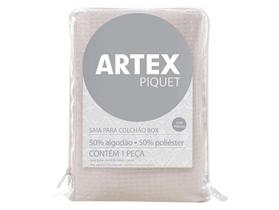 Saia para Cama Box Casal Premium Piquet - 140x190cm - Artex