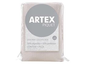 Saia para Cama Box King Size Premium Piquet - 193x203cm - Artex