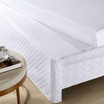 Saia para cama box matelassada Hedrons