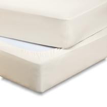 Saia Para Cama Box Queen Fit Box Malha Algodão 30cm Altura