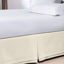 Saia Para Cama Box Queen Glass 200 Fios 100% Algodão Várias Cores