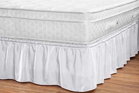 Saia para Cama Box Renata Ajustável para Cama Casal, Queen Size e King Size