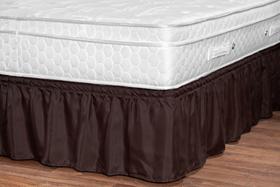 Saia para Cama Box Renata Ajustável para Cama Solteiro