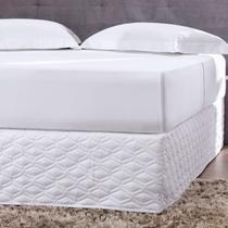Saia para Cama Box Solteiro Boulevard EasyFit Altenburg - BRANCO