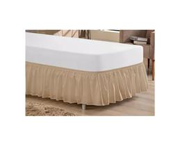Saia Para Cama Box Solteiro Com Bainha