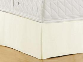 Saia Para Cama Box Solteiro Creme Admirare