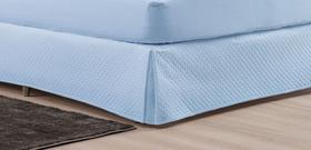 Saia para Cama Box Solteiro Micromatelada