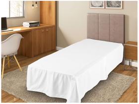 Saia para Cama Box Solteiro Premium Piquet 90x190cm Artex
