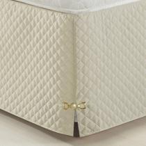 Saia Para Cama Box Solteiro Veneza Palha
