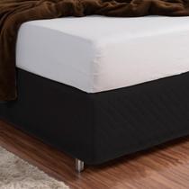 Saia Para Cama Box Tamanho Casal Padrão Matelado Ultrassônico Varias Cores