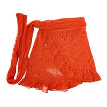 Saia Pareô Curta em arrastão/ Saída De Praia